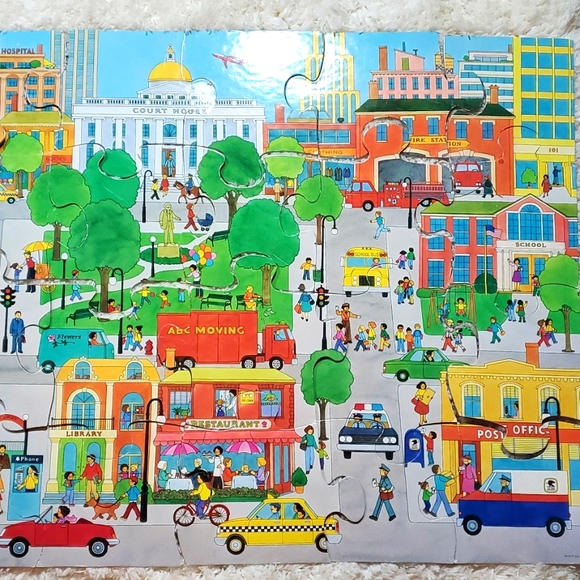 Childrens floor puzzle - Picture 4 of 4